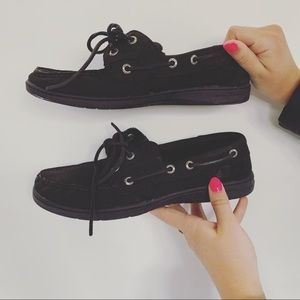 Black Sperrys